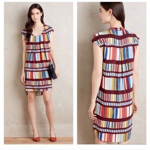 Anthropologie Maeve Au Revoir Library Dress